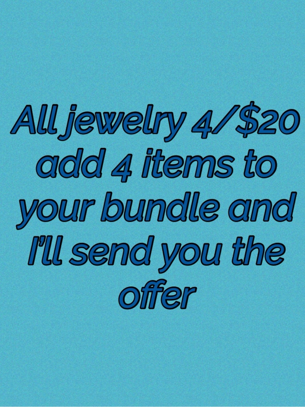 Promotional Jewelry Bundle Sale